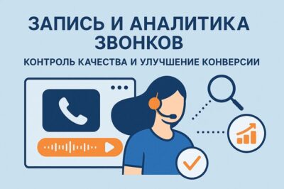 Запись и аналитика звонков — контроль качества и улучшение конверсии