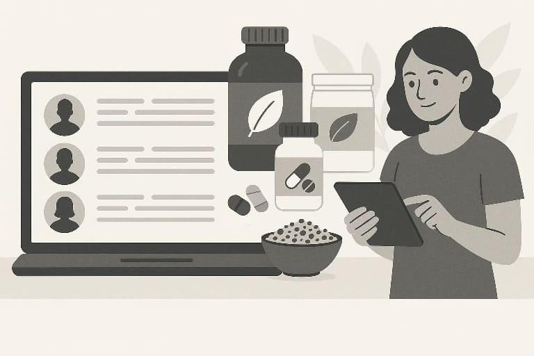 База покупателей нутрициологических продуктов / добавок