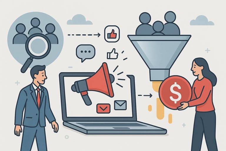 Лидогенерация под ключ (от поиска клиентов до заявки)