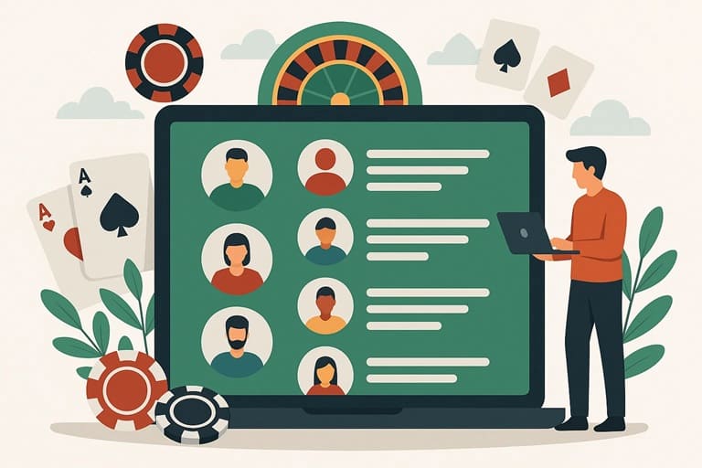 База игроков онлайн-казино